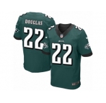 Men's Nike Philadelphia Eagles #22 Rasul Douglas Elite Midnight Green Team Color NFL Jersey