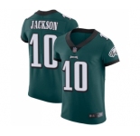 Men's Philadelphia Eagles #10 DeSean Jackson Midnight Green Team Color Vapor Untouchable Elite Player Football Jersey