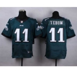 nike nfl jerseys philadelphia eagles #11 tebow green[Elite]