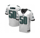 nike nfl jerseys philadelphia eagles #50 alonso white[Elite]