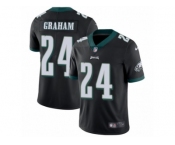 Men Nike Philadelphia Eagles #24 Corey Graham Black Alternate Vapor Untouchable Limited Player NFL Jersey