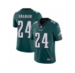 Men Nike Philadelphia Eagles #24 Corey Graham Midnight Green Team Color Vapor Untouchable Limited Player NFL Jersey