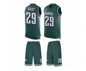 Men Nike Philadelphia Eagles #29 LeGarrette Blount Limited Midnight Green Tank Top Suit NFL Jersey