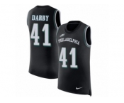Men Nike Philadelphia Eagles #41 Ronald Darby Black Rush Player Name & Number Tank Top NFL Jersey