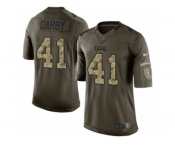 Men Nike Philadelphia Eagles #41 Ronald Darby Limited Green Salute to Service NFL Jersey