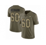Men Nike Philadelphia Eagles #60 Chuck Bednarik Limited Olive Camo 2017 Salute to Service NFL Jersey