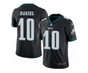 Men's Nike Philadelphia Eagles #10 Chase Daniel Limited Black Rush NFL Jersey