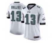 Men's Nike Philadelphia Eagles #13 Mack Hollins Limited White NFL Jersey