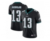 Men's Nike Philadelphia Eagles #13 Nelson Agholor Vapor Untouchable Limited Black Alternate NFL Jersey