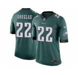 Men's Nike Philadelphia Eagles #22 Rasul Douglas Limited Midnight Green Team Color NFL Jersey