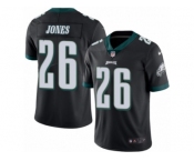 Men's Nike Philadelphia Eagles #26 Sidney Jones Limited Black Rush NFL Jersey