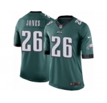 Men's Nike Philadelphia Eagles #26 Sidney Jones Limited Midnight Green Team Color NFL Jersey
