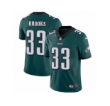 Men's Nike Philadelphia Eagles #33 Ron Brooks Vapor Untouchable Limited Midnight Green Team Color NFL Jersey