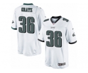 Men's Nike Philadelphia Eagles #36 Dwayne Gratz Limited White NFL Jersey