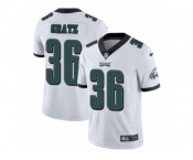 Men's Nike Philadelphia Eagles #36 Dwayne Gratz Vapor Untouchable Limited White NFL Jersey