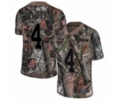 Men's Nike Philadelphia Eagles #4 Jake Elliott Camo Rush Realtree Limited NFL Jersey