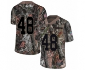 Men's Nike Philadelphia Eagles #48 Paul Worrilow Camo Rush Realtree Limited NFL Jersey