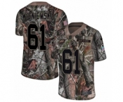 Men's Nike Philadelphia Eagles #61 Stefen Wisniewski Camo Rush Realtree Limited NFL Jersey