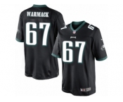 Men's Nike Philadelphia Eagles #67 Chance Warmack Limited Black Alternate NFL Jersey