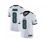 Men's Nike Philadelphia Eagles #8 Donnie Jones Vapor Untouchable Limited White NFL Jersey
