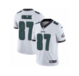 Men's Nike Philadelphia Eagles #87 Brent Celek Vapor Untouchable Limited White NFL Jersey