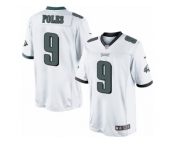 Men's Nike Philadelphia Eagles #9 Nick Foles Limited White NFL Jersey