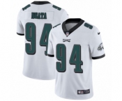 Men's Nike Philadelphia Eagles #94 Haloti Ngata White Vapor Untouchable Limited Player NFL Jersey