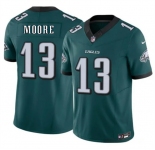 Men's Philadelphia Eagles #13 Elijah Moore Green 2026 F.U.S.E. Vapor Untouchable Limited Stitched Football Jersey