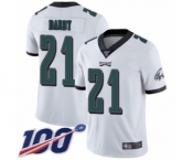 Men's Philadelphia Eagles #21 Ronald Darby White Vapor Untouchable Limited Player 100th Season Football Jersey