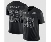 Men's Philadelphia Eagles #33 Cooper DeJean Black F.U.S.E. 2026 Salute to Service Limited Football Stitched Jersey
