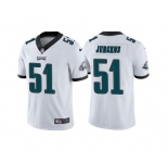 Men's Philadelphia Eagles #51 Cameron Jurgens White Vapor Untouchable Limited Stitched Jersey