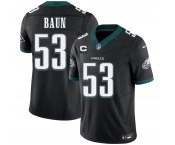 Men's Philadelphia Eagles #53 Jaelan Phillips Black 2026 F.U.S.E. 2-Star C Patch Vapor Untouchable Limited Football Stitched Jersey
