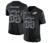 Men's Philadelphia Eagles #55 Brandon Graham Black F.U.S.E. 2026 Salute to Service Limited Football Stitched Jersey