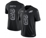 Men's Philadelphia Eagles #6 DeVonta Smith Black F.U.S.E. 2026 Salute to Service Limited Football Stitched Jersey