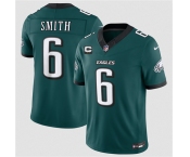 Men's Philadelphia Eagles #6 DeVonta Smith Green 2026 F.U.S.E. 2-Star C Patch Vapor Untouchable Limited Football Stitched Jersey
