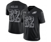 Men's Philadelphia Eagles #62 Jason Kelce Black F.U.S.E. 2026 Salute to Service Limited Football Stitched Jersey