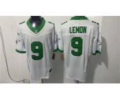 Men's Philadelphia Eagles #9 Makai Lemon White 2026 Draft F.U.S.E Vapor Untouchable Limited Football Stitched Jersey