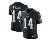 Nike Philadelphia Eagles #14 Mike Wallace Black Alternate Men Stitched NFL Vapor Untouchable Limited Jersey