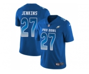 Nike Philadelphia Eagles #27 Malcolm Jenkins Royal Men Stitched NFL Limited NFC 2018 Pro Bowl Jersey
