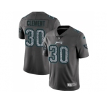 Nike Philadelphia Eagles #30 Corey Clement Gray Static Men NFL Vapor Untouchable Limited Jersey