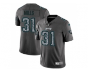 Nike Philadelphia Eagles #31 Jalen Mills Gray Static Men NFL Vapor Untouchable Limited Jersey