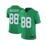 Nike Philadelphia Eagles #88 Dallas Goedert Green Men Stitched NFL Limited Rush Jersey