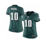 Women's Nike Philadelphia Eagles #10 Chase Daniel Limited Midnight Green Team Color NFL Jersey