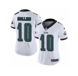 Women's Nike Philadelphia Eagles #10 Mack Hollins Vapor Untouchable Limited White NFL Jersey