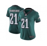 Women's Nike Philadelphia Eagles #21 Patrick Robinson Midnight Green Team Color Vapor Untouchable Limited Player NFL Jersey