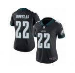 Women's Nike Philadelphia Eagles #22 Rasul Douglas Limited Black Rush NFL Jersey