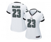 Women's Nike Philadelphia Eagles #23 Rodney McLeod Limited White NFL Jersey