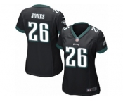 Women's Nike Philadelphia Eagles #26 Sidney Jones Limited Black Alternate NFL Jersey