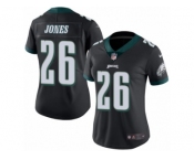 Women's Nike Philadelphia Eagles #26 Sidney Jones Limited Black Rush NFL Jersey