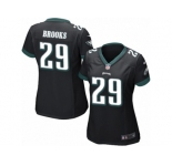 Women's Nike Philadelphia Eagles #29 Terrence Brooks Game Black Alternate NFL Jersey